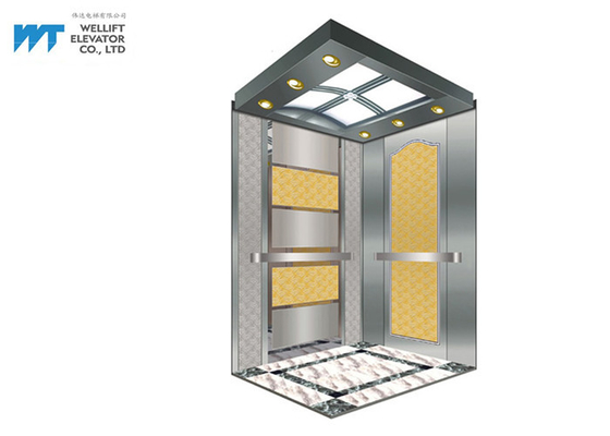 Διακόσμηση καμπινών ανελκυστήρων πολυτέλειας για τον εμπορικό ανελκυστήρα επιβατών οικοδόμησης