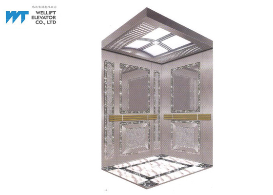 Καθρέφτης και διακόσμηση καμπινών ανελκυστήρων χαρακτικής για το σύγχρονο ανελκυστήρα Passanger