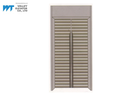 Εμπορικές πόρτες ανελκυστήρων συνήθειας οικοδόμησης με την απλή πόρτα ανελκυστήρων γραμμών