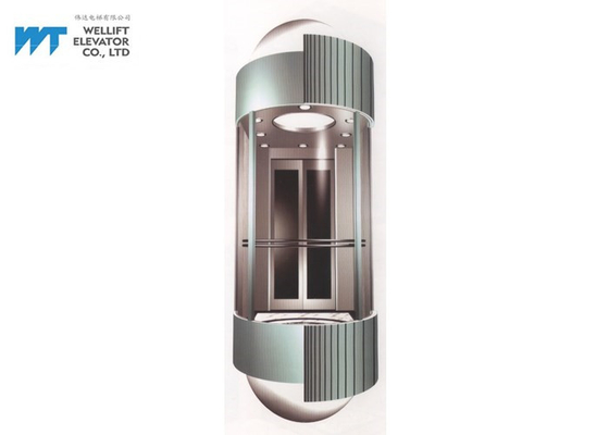 Semicircle ακρυλική διακόσμηση καμπινών ανελκυστήρων σχεδίου για το σύγχρονο ανελκυστήρα Hotle