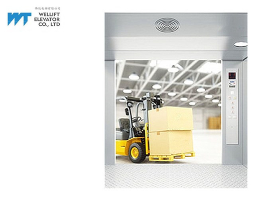 2000KG βιομηχανικοί ανελκυστήρες επιβατών αγαθών, τυποποιημένος ανελκυστήρας φορτίου αποθηκών εμπορευμάτων άξονων