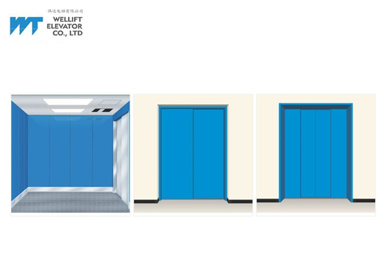 Διπλός ανελκυστήρας φορτίου έλξης ελέγχου, ασφάλεια ανελκυστήρων φορτίου με το μικρό δωμάτιο μηχανών